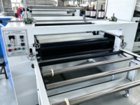Presse à rouleaux pour le travail du bois avec moteur 6KW et roulement pour film cuir/PVC/PET/PETG/CPL/papier métallisé