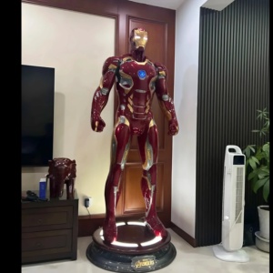 Statue grandeur nature Iron Man <span class=keywords><strong>Avengers</strong></span> MK7 en fibre <span class=keywords><strong>de</strong></span> verre <span class=keywords><strong>de</strong></span> qualité supérieure pour l'aménagement <span class=keywords><strong>de</strong></span> musées et d'expositions <span class=keywords><strong>de</strong></span> bandes dessinées - Product Image 4
