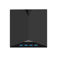 Drive Optik Eksternal 7-in-1 Model Baru dengan HUB dan Pemutar Flash Disk USB, Pembaca Kartu SD/TF, Pembakar DVD CD untuk Laptop