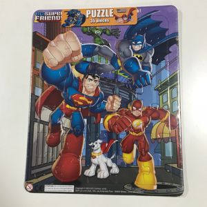Chipboard puzzle with tray framework the kids - Product Image 3