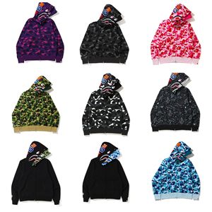 <span class=keywords><strong>Sudadera</strong></span> con Capucha de Doble Capa, con Cierre, Estampado Animal, Holgada, Estilo Hip-Hop, a Prueba de Viento, de Algodón - Product Image 2