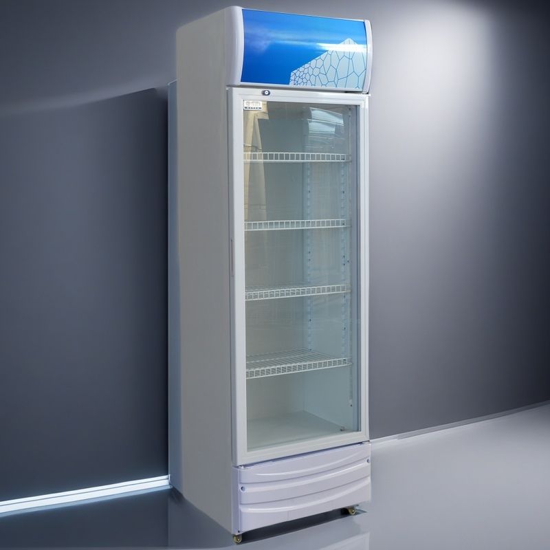 Free Standing Glass Door Fridge Efficient Versatile