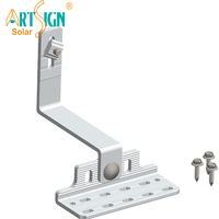 Crochet de fixation solaire réglable pour toit en tuiles – Support de montage solaire durable |   ART SIGN