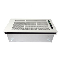 Purificateur d'air commercial HANSTAT à montage au plafond, ultra-mince, à haut débit d'air, pour l'élimination des odeurs de fumée, silencieux et peu encombrant