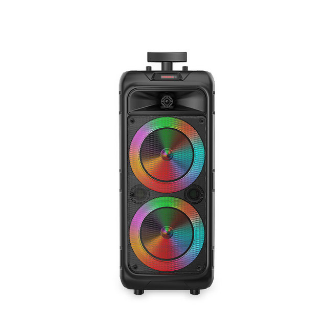 300W Led Light Home Theatre System Dj Equipment Wireless Stage Party Karaoke Bt Trolley Amplifier Subwoofer Speaker
