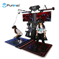 Équipement de jeu VR de tir FPS en réalité virtuelle pour 6 joueurs, simulateur multijoueur d'arenes de jeu IA, jeux de course VR