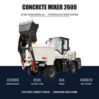 Camion malaxeur 2,2 m³ 4x4 5000 kg 92 kW avec cuve sous pression
