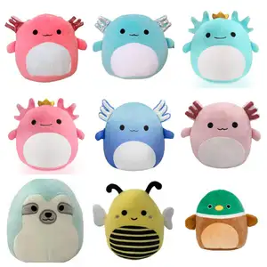Wholesale Custom Cheap Promotional Gifts Round Shaped Stuffed Animals Pillow Plush Toys For Kids