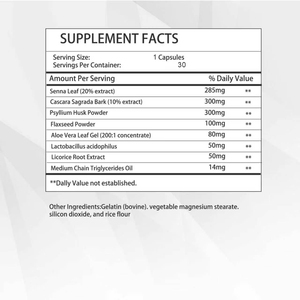 Cápsulas Premium Personalizadas Sin Gluten para Limpieza y Desintoxicación del Colon de 7 Días con Mezcla Probiótica, Apoyo a la Salud - Product Image 6