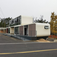 Maisonnette portable, maison préfabriquée modulaire, abri d'urgence, solution de construction temporaire