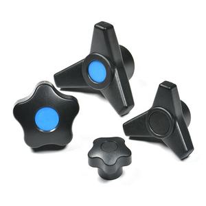 M10 M12 M16 M25 M32 Fuerza engrosada Acabado brillante Perilla de estrella de plástico de baquelita Perilla de sujeción - Product Image 1