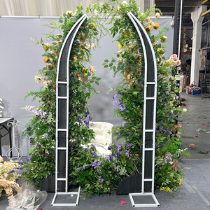 SUNWEDDING vendita calda rose arco colore-sbiadimento fiore artificiale pilastro arco <span class=keywords><strong>Kit</strong></span> arredamento realistico per le proposte di natale/matrimonio - Product Image 4