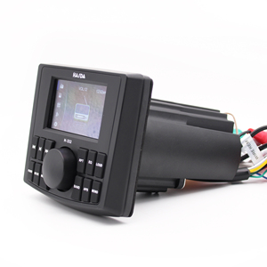 เครื่องเล่นวิดีโอ MP5 สำหรับรถเอทีวี มอเตอร์ไซค์ เรือ ยอชท์ รุ่น H-332 จอ TFT สเตอริโอทางทะเล+ลำโพงแบบทาวเวอร์ 2x6108S สีดำ - Product Image 5