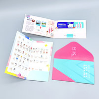 Logo personnalisé présentation papier carton blanc papier d'affaires A4 documents dossiers avec poche