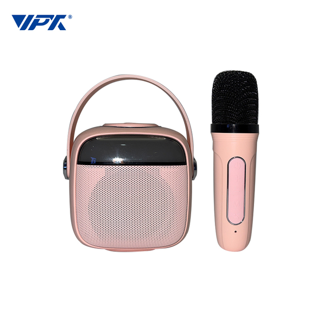 Bluetooth Karaoke Speaker Outdoor Portable Small Speaker With Microphone Music Box Bluetooth Speaker