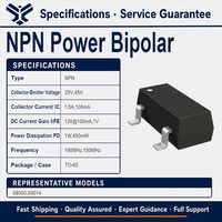 Transistor bipolaire de puissance NPN S8050 S9014 TO-92 à montage traversant pour amplificateurs et circuits de commutation – Composants électroniques