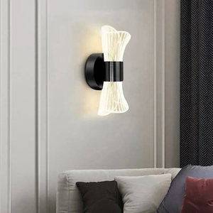 Lámpara de Pared Acrílica Moderna Nórdica de Lujo Simple para Dormitorio, Lámpara de Pared LED de Luz Blanca Cálida para Decoración Interior de Sala de Estar - Product Image 5