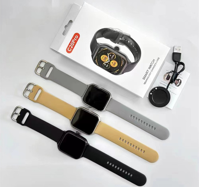 Android Smart Watch 2025 Wholesale Cheap Price C20 Pro Sport Smart Watch BT Call Heart Rate Reloj Smart Watch Hombre