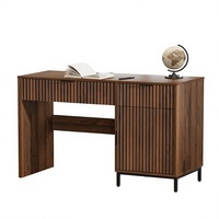 Bureau de direction texturé ondulé, bureau à double tiroir
