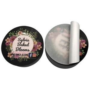 Etiquetas Adhesivas Personalizadas para Perfumes, Rollo de Vinilo Impermeable, Etiquetas Redondas Transparentes para Botellas - Product Image 5
