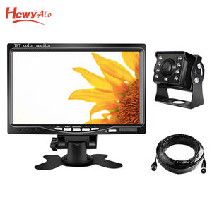 7Inch Auto Spiegel Kamera Mit Dual Kameras Objektiv Auto Monitor High Definition Rekord Funktionen 2 Display AHD 1080P auto Monitor - Product Image 4