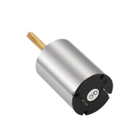 Motor Brushless 12V 17mm dengan Bantalan Lengan dan Bantalan Bola, Motor DC Magnetik untuk Robot, Mesin Tato, dan Mesin Bor Kuku