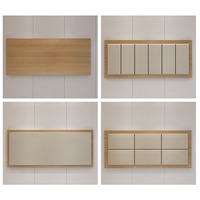 Vente directe usine – Ensemble de mobilier de chambre d'hôtel en bois, gamme moyenne-bas, pour appartement – Design moderne et luxueux, taille personnalisable, durable