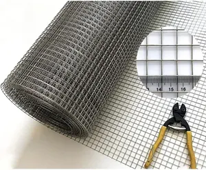 36英寸x 50英尺SS304不锈钢电焊网1/2英寸方形五金布18规高档橱柜丝网