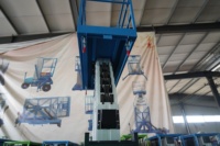 Plateforme de travail élévatrice pour conteneurs, avec échelles en aluminium, 19m, en alliage, 260kg, HK Électrique Hydraulique
