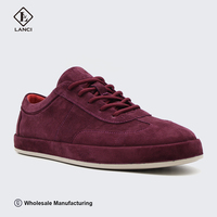 Fabricant de baskets LANCI, vente en gros de chaussures en daim de luxe pour hommes, baskets de haute qualité pour hommes, baskets personnalisées, baskets avec logo personnalisé
