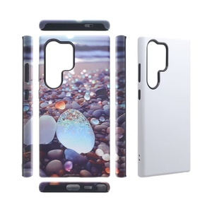 Coque Vierge Haute Qualité pour Téléphone Portable avec Transfert par Sublimation à Chaud, Housse Double Couche 2-en-1 en PBT Non Revêtu pour Séries <span class=keywords><strong>iPhone</strong></span> 16 et 17 - Product Image 4