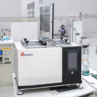 Testeur de résistance au frottement des revêtements de peinture ASTM D2486 ISO 11998, machine d'essai d'abrasion humide pour meubles, sols, plastiques