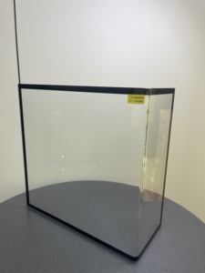 Vidrio curvado en forma de L de 90 grados, de calidad superior, transparente, para decoración de esquinas de gabinetes de baño. - Product Image 2
