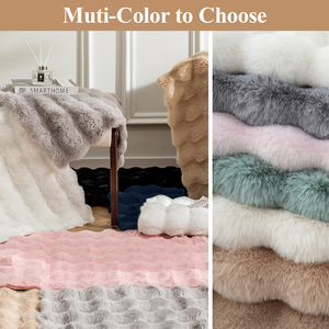 Vente directe d'usine, tapis en fourrure, tapis en fausse fourrure de lapin, tapis en fourrure de lapin pour le salon, tapis en polyester pelucheux pour le salon et la chambre à coucher - Product Image 6