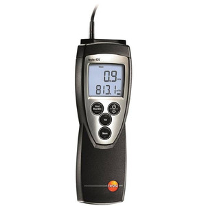 เทสโต้ 425 เครื่องวัดความเร็วลมแบบดิจิตอล 0-20 M/S เครื่องวัดความเร็วลม HVAC - Product Image 1