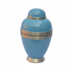 Urne de crémation, vente en gros personnalisée, nouveau design, urne en métal, fournitures pour les cendres humaines, les plus solides, urnes en laiton - Product Image 1