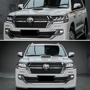 AURON ใหม่ 32V 60W LED ชิปไฟหน้าสำหรับโตโยต้า แลนด์ ครุยเซอร์ รีทรอฟิต อัพเกรด 6000K แสงสีขาว 2016-2021 โคมไฟ LC200 - Product Image 5