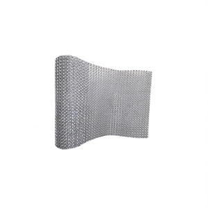 Panneau en maille métallique brillante Ilan Malla 3,3 mm 11,8x70 cm - Product Image 1