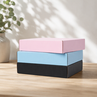 Boîte d'expédition en carton ondulé avec logo personnalisé, revêtement UV, emballage en carton gaufré pour cadeaux de parfum