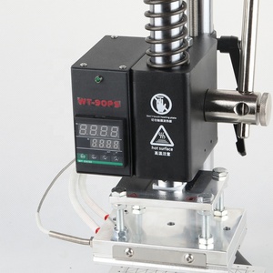 T Slot Digital Embossing Machine Hot Foil Stamping Machine Manual Tipper Stamper for PVC <b>Leather</b> Pu and Paper - Product Image 6