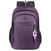 Sac à dos pour ordinateur portable imperméable Oxford réfléchissant 15,6 pouces pour étudiants, voyages, collège, école