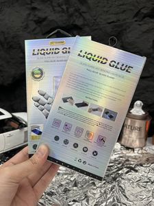 บรรจุภัณฑ์สำหรับจัดส่งแบบกำหนดเองพร้อมโลโก้ กาวเหลว LOW MO0 ฟิล์มกันรอยกระจก กล่องสต็อกพร้อมจำหน่ายสำหรับขายส่ง - Product Image 2