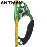 Dispositif d'assurage de descente ANTMAX équipement de rappel en alliage gauche ou droite ascendeur à main d'escalade pour cordes de 8 ~ 13MM