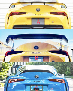 Supra Mk5 Carbon Fiber Rear Wing <strong>Spoiler</strong> Decktail Trunk <strong>Spoiler</strong> for Toyota GR Supra MK5 A90 A91 2021 - Product Image 2