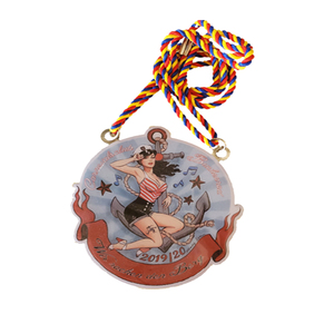 Cheap Wholesale Custom Miraculous Medals With Lanyards Gold Medal For Competition - Product Image 6