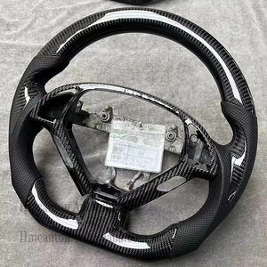 Vente en gros de <span class=keywords><strong>volant</strong></span> en cuir perforé en fibre de carbone pour Infiniti <span class=keywords><strong>G27</strong></span> G37 Accessoire de voiture de haute qualité bon marché - Product Image 4