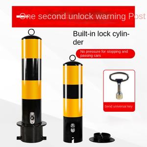 Colonne de signalisation épaissie HDLZ-114, non réfléchissante, anti-collision routière, équipement de circulation, poteau de signalisation mobile amovible - Product Image 3