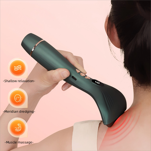 Gran oferta, dispositivo eléctrico Sha Gua, máquina de masaje Facial, herramientas, masajeador Facial corporal para Estiramiento Facial, rodillo, masaje, hinchazón de ojos - Product Image 1