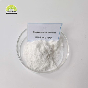 Polvo de glucósido SUNWAY grado cosmético 99.5% Raspberryketone para <span class=keywords><strong>crema</strong></span> de loción de esencia - Product Image 4