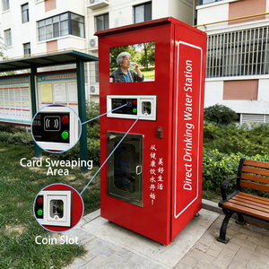 Máquina Expendedora Automática de Agua RO de 800 GPD, Purificador de Agua por Ósmosis Inversa Comercial con Pago con Monedas y <span class=keywords><strong>Tarjeta</strong></span> para Comunidades y Escuelas - Product Image 5